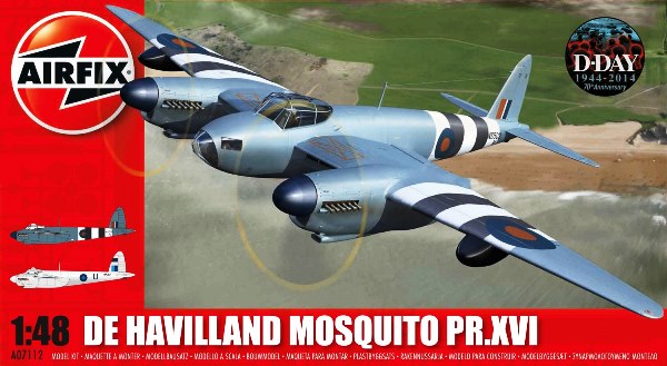 Сборная модель 7112 Airfix Самолет De Havilland Mosquito PRXVI 