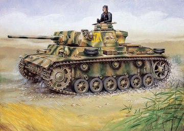 Сборная модель 7041 Italeri Немецкий танк Pz.Kpfw III Ausf M/N 