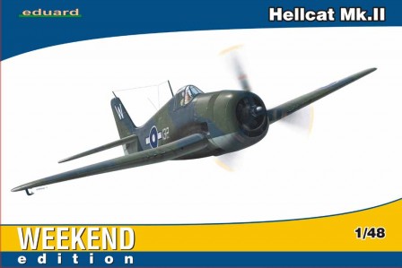 84134 Eduard Американский истребитель Hellcat Mk.II (Weekend) 1/48