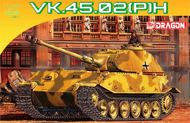 Сборная модель 7493 Dragon Немецкий танк VK.45.02(P)H (Тапок) 