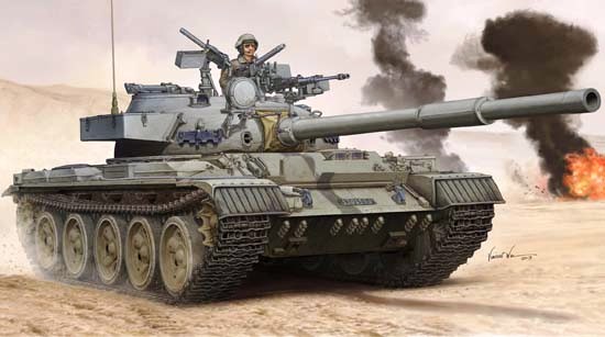 Сборная модель 05576 Trumpeter Израильский танк Tiran-6 MBT  