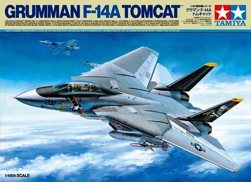 Сборная модель 61114 Tamiya Самолет Grumman F-14A Tomcat 