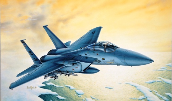 Сборная модель 169 Italeri Самолет F-15C Eagle 
