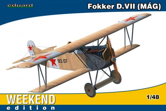 84156 Eduard Самолет-биплан Fokker D. VII MAG Масштаб 1/48