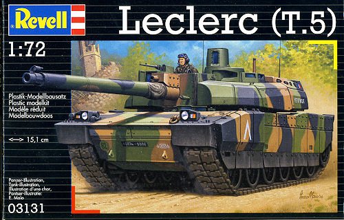Сборная модель  03131 Revell Танк Leclerc T.5  