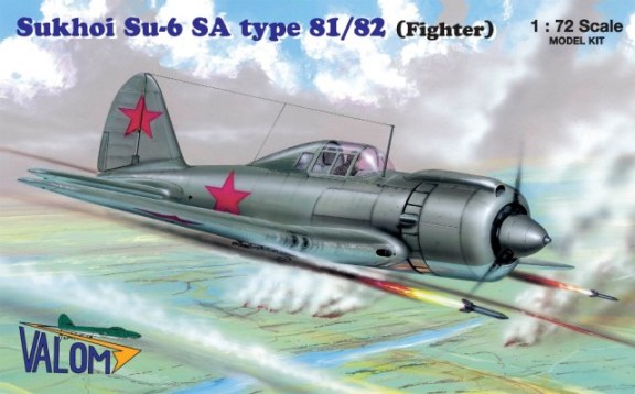 Сборная модель 72027 Valom Истребитель Sukhoi Su-6 SA type 81/82