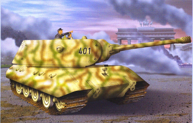 Сборная модель 7256 Dragon Heavy tank E-100 