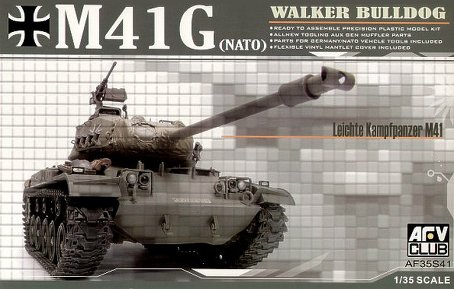 Сборная модель 35s41 AFV Club Танк M41G Walker Bulldog NATO 