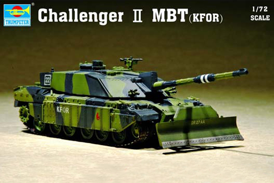 Сборная модель 07216 Trumpeter Танк Challenger II MBT  
