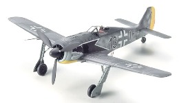 Сборная модель 60766 Tamiya Немецкий истребитель Focke-Wulf Fw190 A-3 
