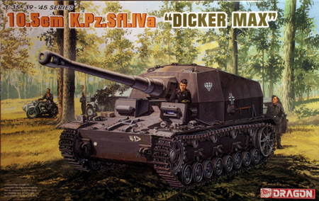 Сборная модель 6357 Dragon Танк 10.5cm K.Pz.Sfl.IVa "DICKER MAX" 