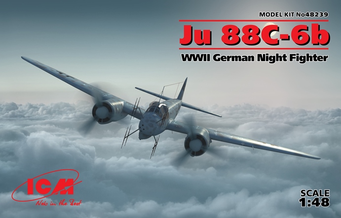 48239 ICM Германский ночной истребитель Ju 88С-6b 1/48