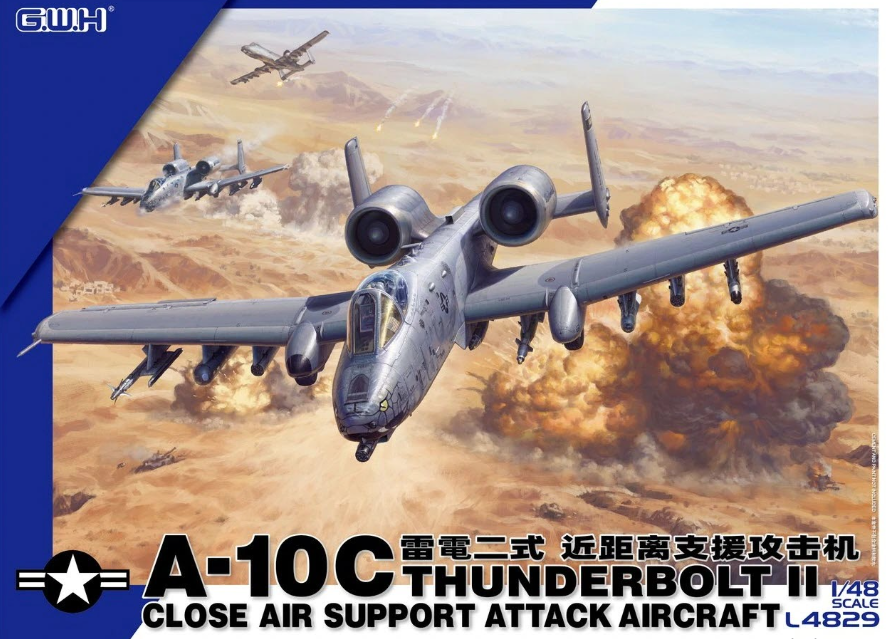 L4829 GWH Самолет A-10C Thunderbolt II 1/48
