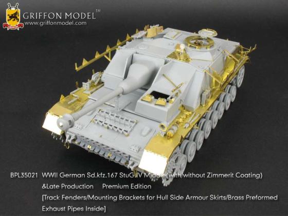 BPL35021  Griffon Model WWII German StuG.IV M 1/35