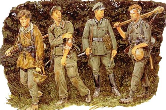 6025 Dragon German Infantry Battle of the Hedgerows 1944