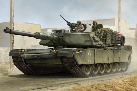 Сборная модель 00926 Trumpeter Американский танк М1А1 AIM