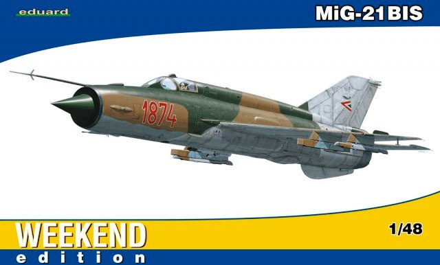 84131 Eduard Советский истребитель MiG-21BIS 1/48