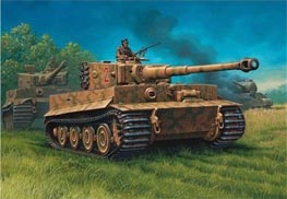 Сборная модель 03116 Revell Немецкий танк Tiger I E Late  