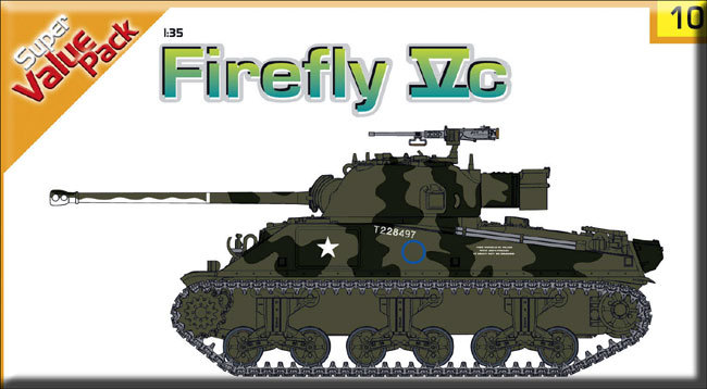 Сборная модель 9110 Dragon Танк  Sherman FIREFLY Vc