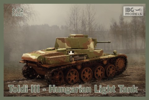 Сборная модель 72030 IBG-models Венгерский легкий танк Toldi III  