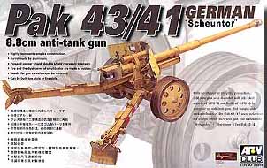 Сборная модель 35059 AFV Club Немецкая пушка 8.8 cm Pak 43/41  