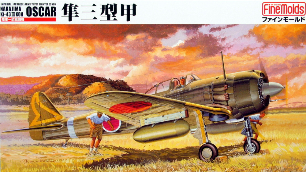 FB3 Fine Molds Японский истребитель Ki 43-III Koh Hayabusa (Oscar) 1/48