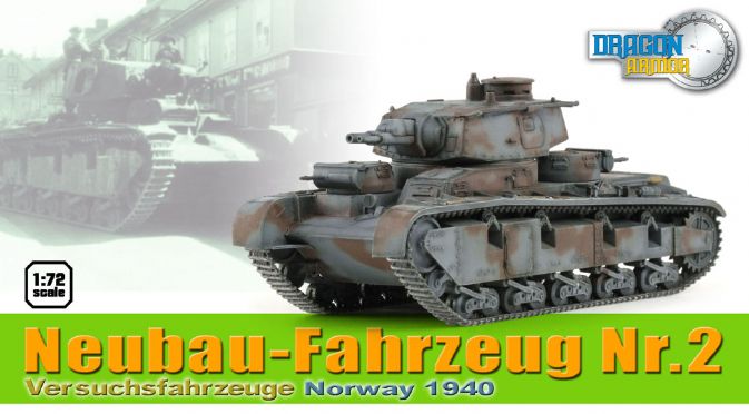 60598 Dragon Немецкий танк Neubau-Fahrzeug NR. 2 Масштаб 1/72