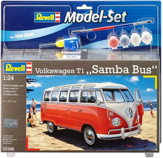 67399 Revell Автомобиль "VW T1 Samba Bus" Масштаб 1/24