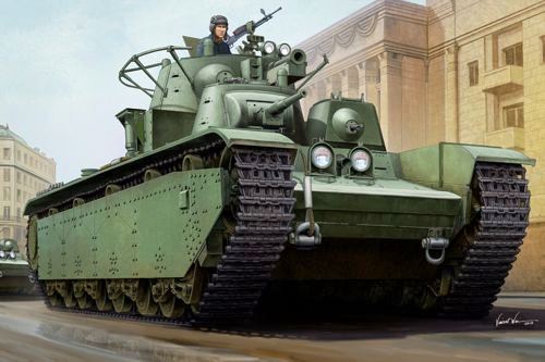 Сборная модель 83843 HobbyBoss танк Т-35 