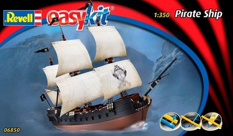 06850 Revell Пиратский корабль Масштаб 1/350