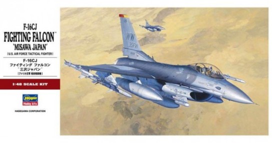 Сборная модель 07232 Hasegawa Самолет Lockheed Martin F-16CJ - (Block 50) 