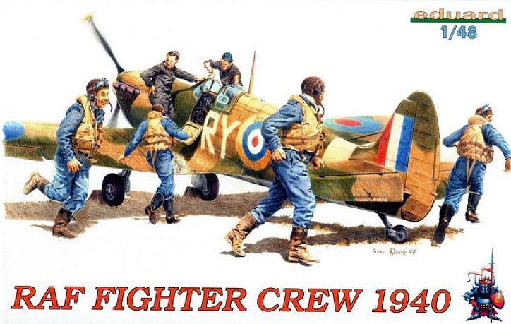 8507 Eduard RAF FIGHTER CREW 1940 1/48