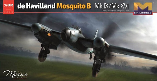 01E016 HK Models de Havilland Mosquito B Mk.IX/Mk.XVI 1/32