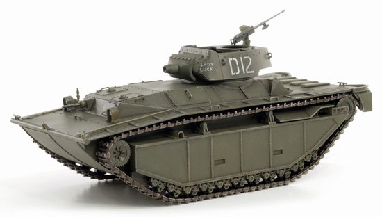 60500 Dragon Американский танк амфибия LVT-(A)4  (1944 год) Масштаб 1/72