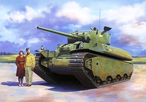Сборная модель 6798 Dragon Американский танк M6 1/35