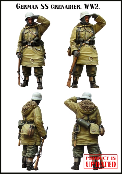 EM35006 Evolution Miniatures Германский солдат, войска СС Масштаб 1/35