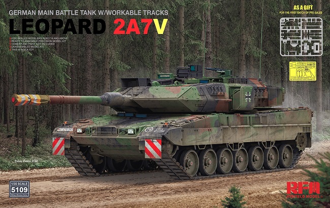 5109 RFM Танк Leopard 2A7V 1/35