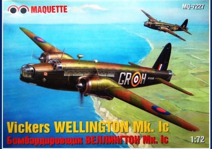 7227 MSD-Maquette Английский бомбардировщик Wellington Mk.Ic 1/72
