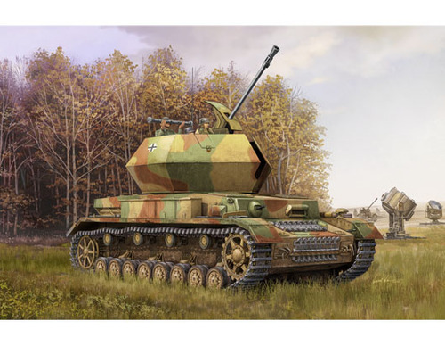  Сборная модель 01520 Trumpeter Немецкий зенитный танк "Оствинд" 