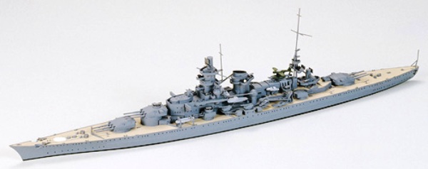 77518 Tamiya Немецкий крейсер Scharnhorst Масштаб 1/700
