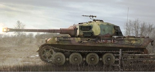 Сборная модель 3715 Eduard Pz.Kpfw. VI Ausf. B Tiger II