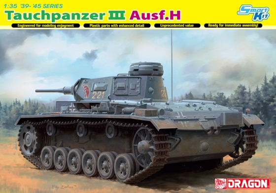 Сборная модель 6775 Dragon Танк Pz.Kpfw.III (T) Ausf.H