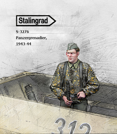 3276 Stalingrad Панцергренадер (1943-44гг) 1/35