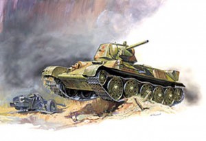 Сборная модель 3525 Звезда Советский танк Т-34/76  