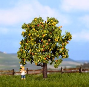 21560 NOCH Апельсиновое дерево с фруктами (высота 7,5см)