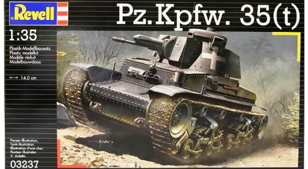 03237 Revell Германский танк Pz.Kpfw. 35(t) Масштаб 1/35