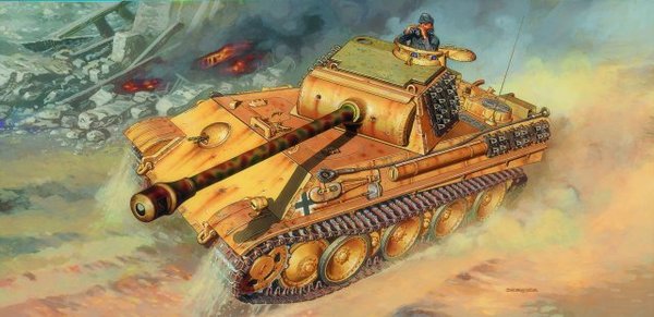 Сборная модель 6493 Italeri Танк Pz. Kpfw. V Panther Ausf. G 