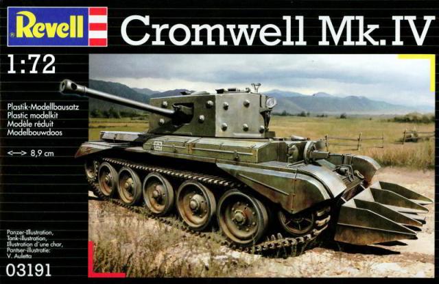Сборная модель 03191 Revell Танк Кромвель Мк. 4  
