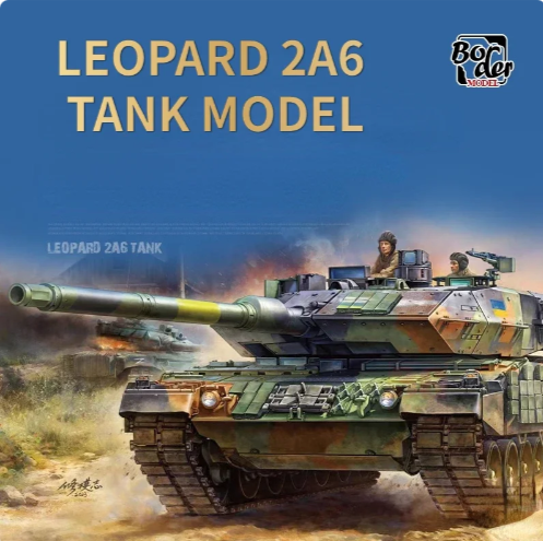 BT-031 Border Model Танк Leopard 2A6 1/35