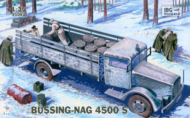 Сборная модель 35012 IBG Models BUSSING-NAG 4500S 